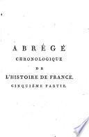 Nouvel Abrégé chronologique de l'histoire de France
