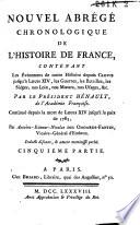 Nouvel abrégé ...