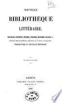 Nouvelle bibliothèque littéraire