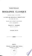 Nouvelle biographie classique