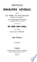 Nouvelle biographie générale depuis les temps les plus reculés jusqu'à nos jours: Cas-Cha