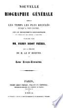 Nouvelle biographie générale