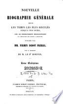 Nouvelle biographie générale