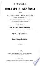 Nouvelle biographie générale