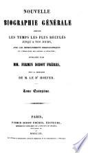 Nouvelle biographie générale