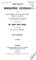 Nouvelle biographie générale