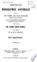 Nouvelle biographie générale