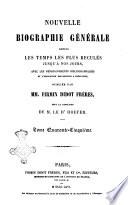 Nouvelle biographie générale