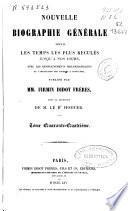 Nouvelle biographie générale