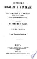 Nouvelle biographie générale