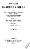 Nouvelle biographie générale
