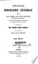 Nouvelle biographie générale