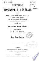 Nouvelle biographie générale