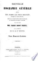 Nouvelle biographie générale