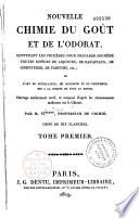 Nouvelle chimie du goût et de l'odorat