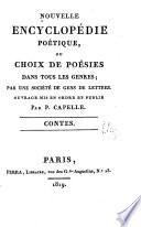 Nouvelle encyclopédie poétique