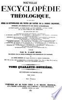 Nouvelle encyclopédie théologique