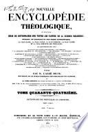 Nouvelle encyclopédie théologique
