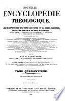Nouvelle encyclopédie théologique