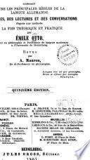 Nouvelle grammaire allemande contenant outre les principales règles de la langue allemande