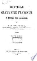 Nouvelle grammaire Française
