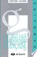 Nouvelle grammaire française