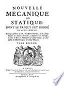 Nouvelle mécanique, ou, Statique, dont le projet fut donné en M. DC. LXXXVII.