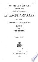 Nouvelle méthode pratique et facile pour apprendre la langue portugaise