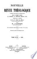 Nouvelle revue théologique