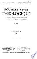 Nouvelle revue théologique