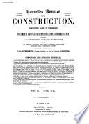 Nouvelles annales de la construction
