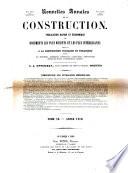 Nouvelles annales de la construction
