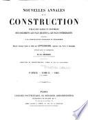 Nouvelles annales de la construction