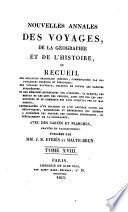 Nouvelles annales des voyages, de la géographie, de l'histoire et de l'archéologie