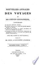 Nouvelles annales des voyages