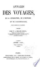 Nouvelles annales des voyages