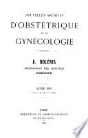 Nouvelles archives d'obstétrique et de gynécologie
