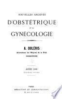 Nouvelles archives d'obstétrique et de gynécologie