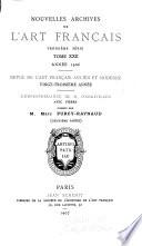 Nouvelles archives de l'art français