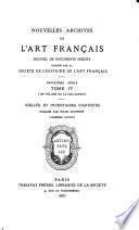 Nouvelles archives de l'art français