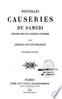 Nouvelles causeries du samedi