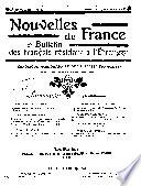 Nouvelles de France et bulletin des Français résidant à l'étranger
