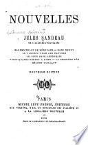 Nouvelles de Jules Sandeau