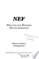 Nouvelles études francophones