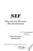 Nouvelles études francophones