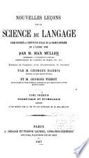 Nouvelles leçons sur la science du langage