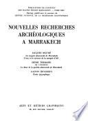 Nouvelles recherches archéologiques à Marrakech