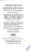 Nouvelles recreations physiques et mathematiques (etc.)