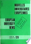 Nouvelles universitaires européennes