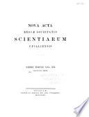 Nova Acta Regiae Societatis Scientiarum Upsaliensis